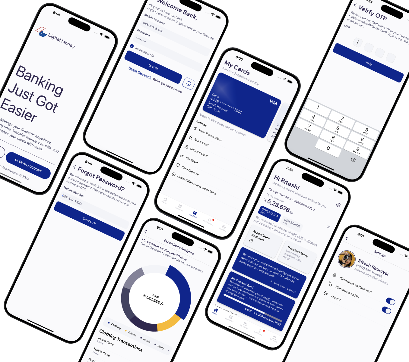 Mobile Banking Application Image