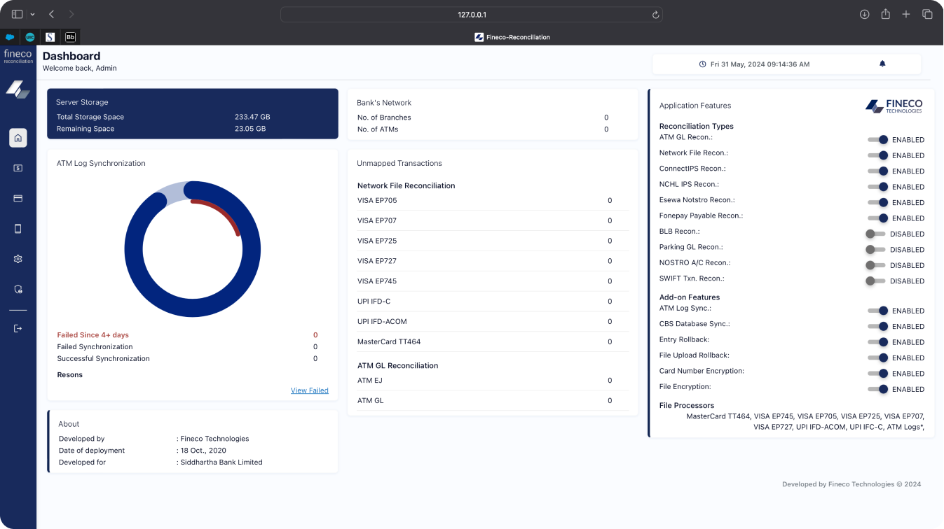 Reconciliation System Image